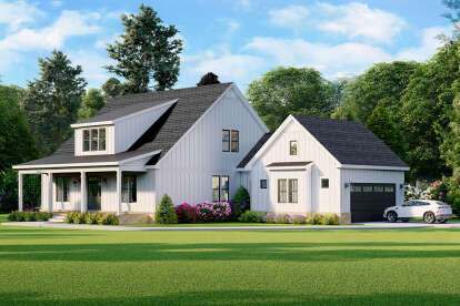 House Plan House Plan #28041 Angled Front Elevation
