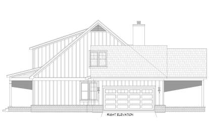 Modern Farmhouse House Plan #940-00665 Elevation Photo