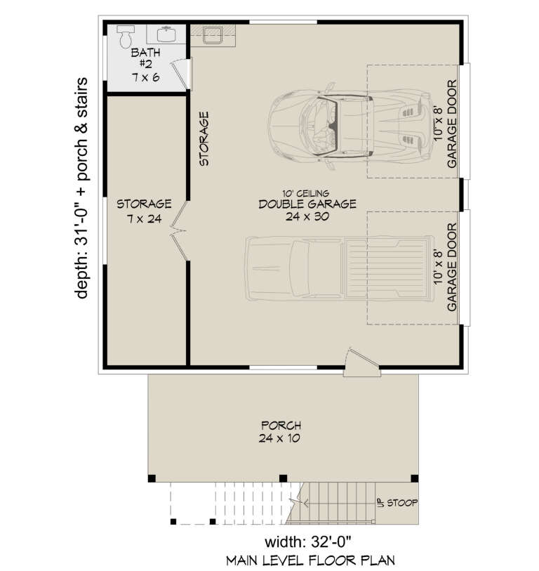 House Plan House Plan #28043 Drawing 1