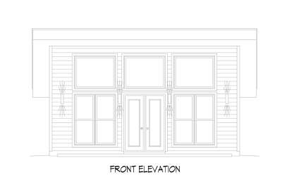 Modern House Plan #940-00667 Elevation Photo