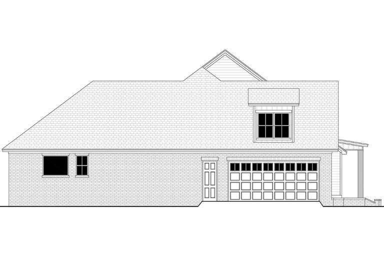 Modern Farmhouse House Plan #041-00311 Elevation Photo
