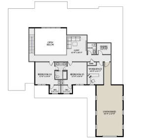 Second Floor for House Plan #6849-00135