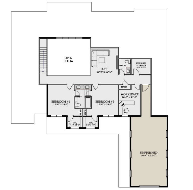 House Plan House Plan #28046 Drawing 2