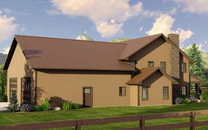 Barn House Plan #5032-00181 Elevation Photo