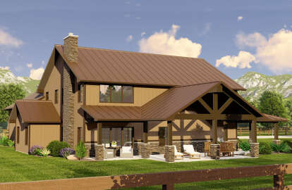 Barn House Plan #5032-00181 Elevation Photo