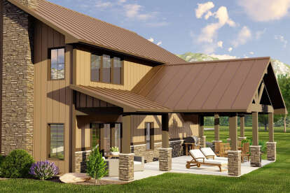 Barn House Plan #5032-00181 Elevation Photo