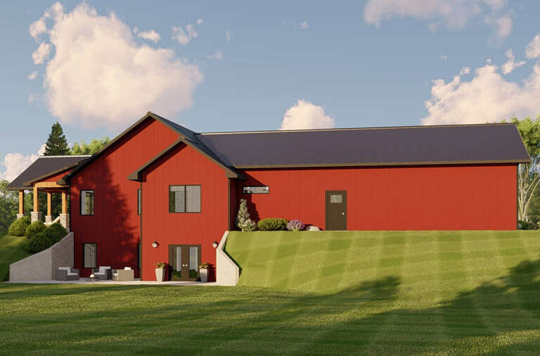 Barn House Plan #5032-00182 Elevation Photo