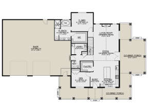 Main Floor  for House Plan #5032-00182