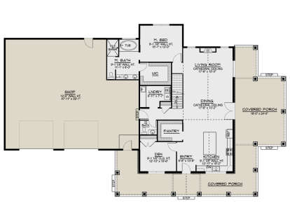 House Plan House Plan #28049 Drawing 1