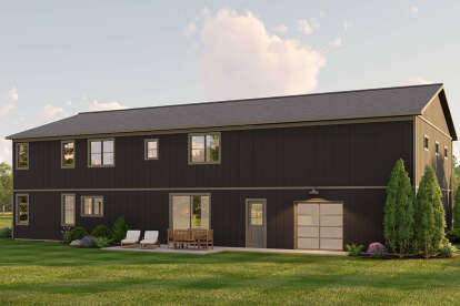 Barn House Plan #5032-00183 Elevation Photo