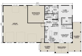 Main Floor  for House Plan #5032-00183