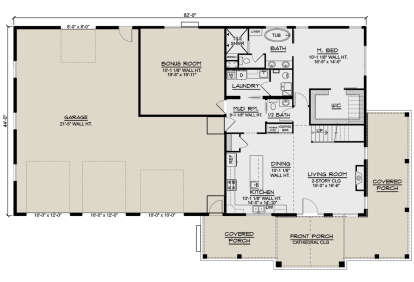 House Plan House Plan #28051 Drawing 1
