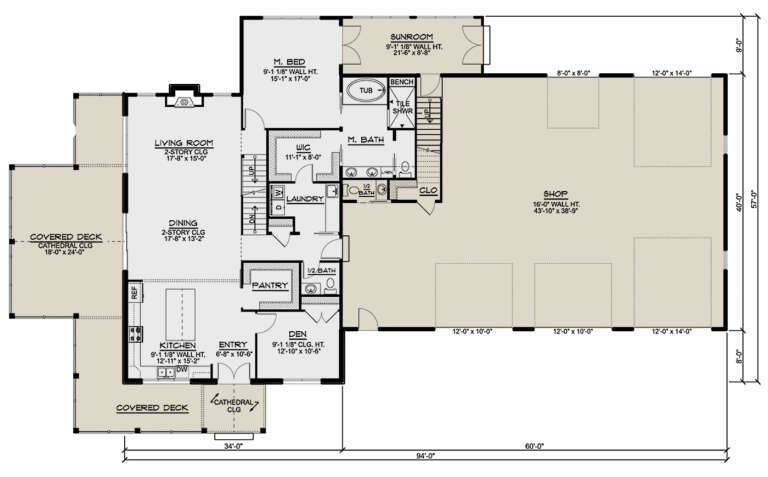 House Plan House Plan #28052 Drawing 1
