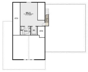 Second Floor for House Plan #5032-00185