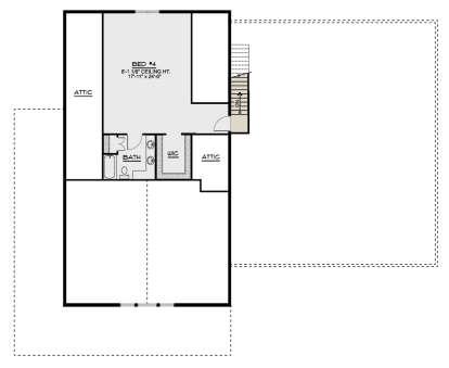 Second Floor for House Plan #5032-00185