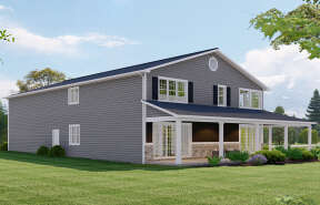 Barn House Plan #5032-00186 Elevation Photo