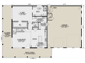 Main Floor  for House Plan #5032-00186