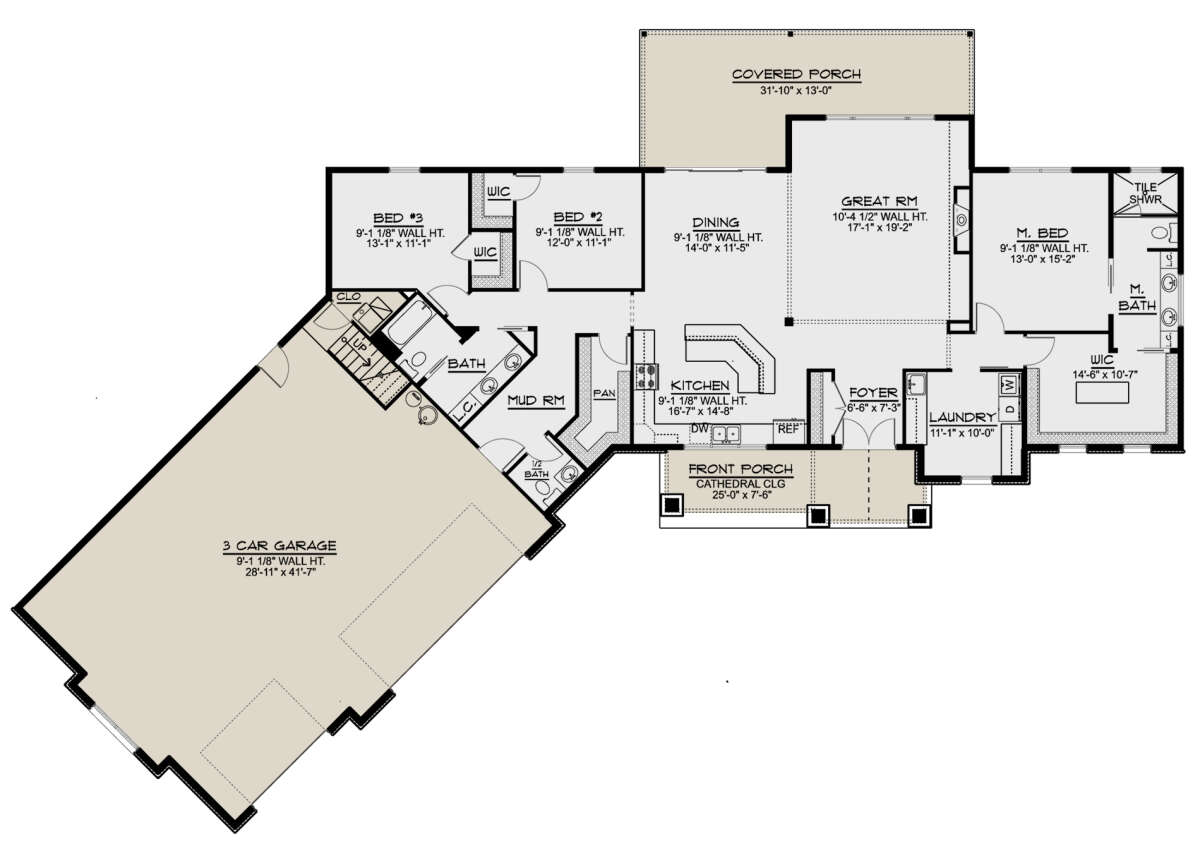 Main Floor  for House Plan #5032-00187