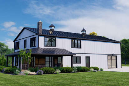 Barn House Plan #5032-00188 Elevation Photo