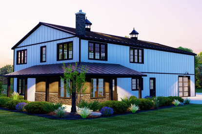 Barn House Plan #5032-00188 Elevation Photo