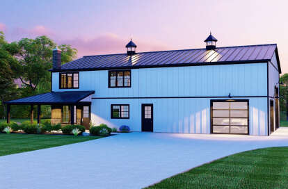 Barn House Plan #5032-00188 Elevation Photo