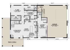 Main Floor  for House Plan #5032-00188