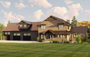 Barn House Plan #5032-00189 Elevation Photo