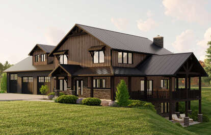 Barn House Plan #5032-00189 Elevation Photo
