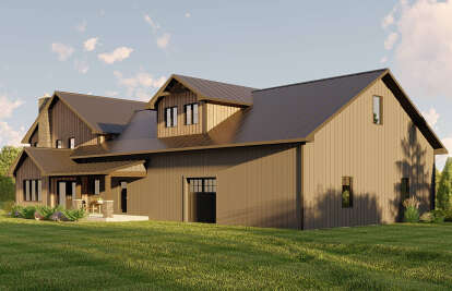 Barn House Plan #5032-00189 Elevation Photo