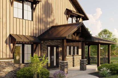 Barn House Plan #5032-00189 Elevation Photo