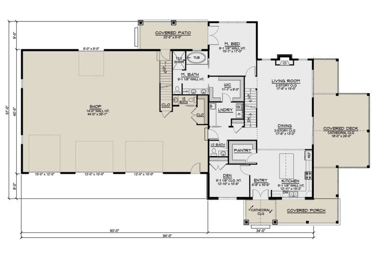 House Plan House Plan #28057 Drawing 1