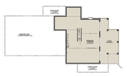 Basement for House Plan #5032-00189