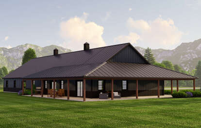 Barn House Plan #5032-00191 Elevation Photo