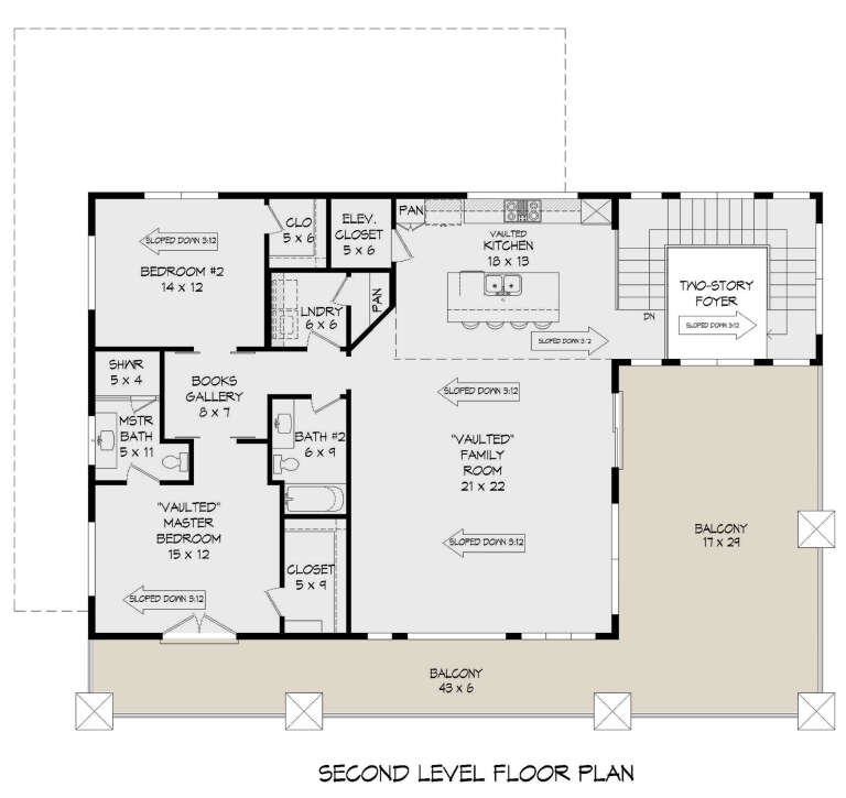 House Plan House Plan #28060 Drawing 2