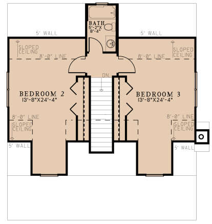 Second Floor for House Plan #8318-00310