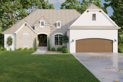 European House Plan #8318-00311 Elevation Photo