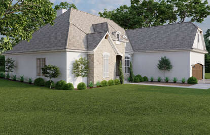 European House Plan #8318-00311 Elevation Photo