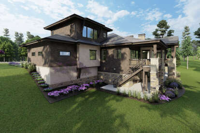 Modern House Plan #425-00046 Elevation Photo