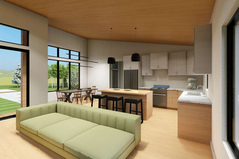 Contemporary House Plan #6422-00010 Additional Photo