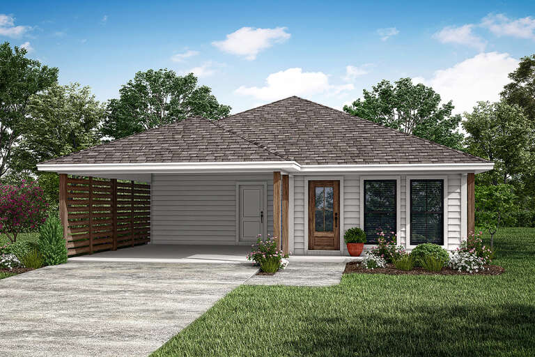 House Plan House Plan #28077 Front Elevation 