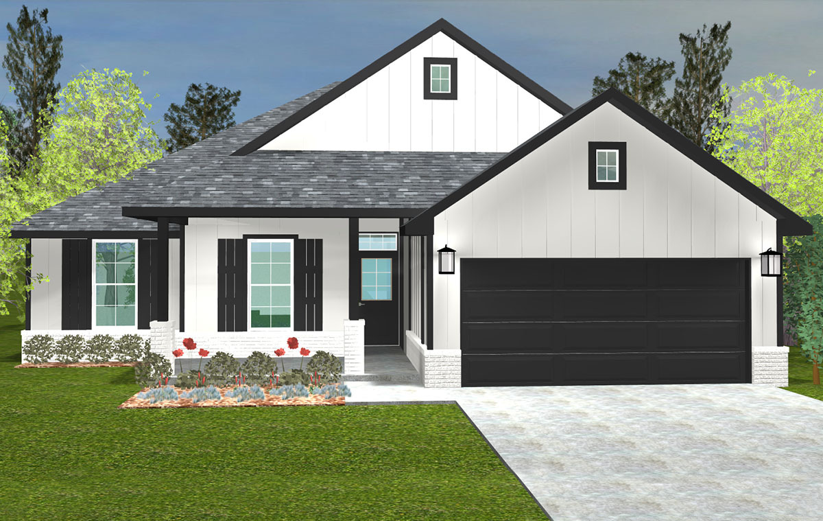 Traditional House Plan 677-00009