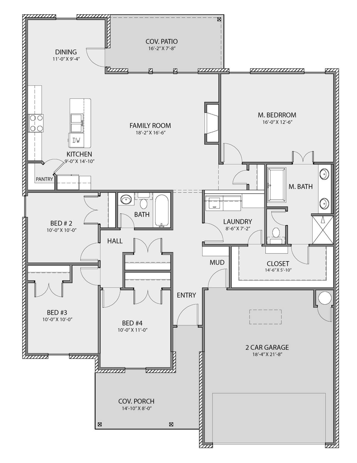 Main Floor  for House Plan #677-00009