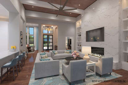 Contemporary House Plan #8436-00106 Additional Photo