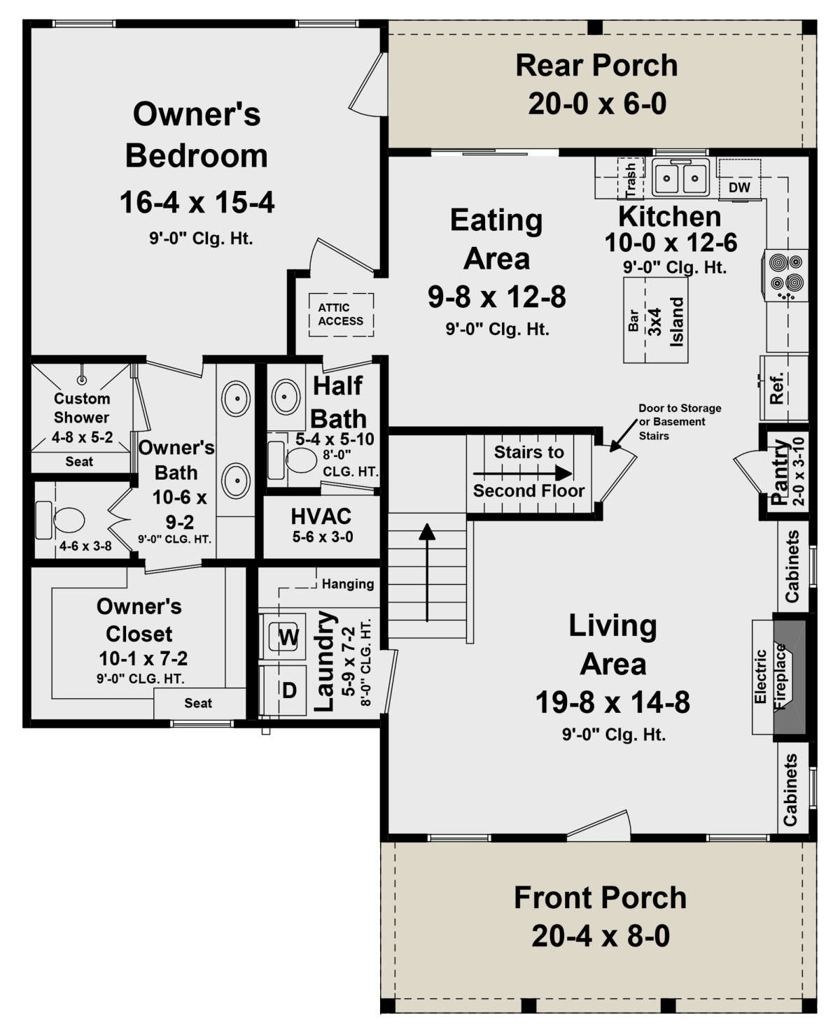 Main Floor  for House Plan #348-00309