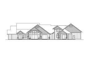 Craftsman House Plan #035-01036 Elevation Photo