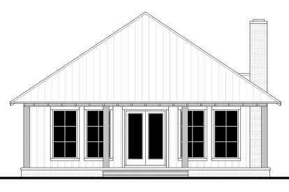 Modern Farmhouse House Plan #041-00313 Elevation Photo