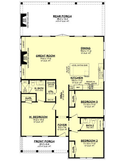 House Plan House Plan #28098 Drawing 1