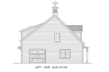 Barn House Plan #6082-00214 Elevation Photo