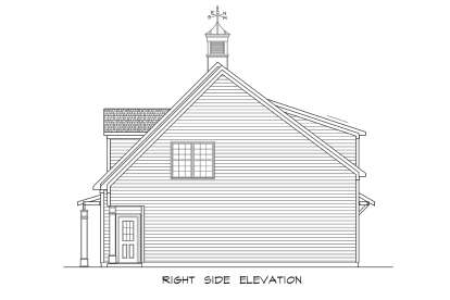 Barn House Plan #6082-00214 Elevation Photo