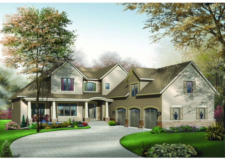 House Plan House Plan #281 Front Elevation